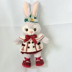 ステラルー ぬいぐるみバッジ イッツクリスマスタイム お顔良好　ディズニーシー