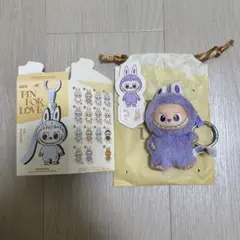 POPMART ラブブ アルファベット ぬいぐるみペンダント ？
