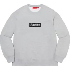2026年最新】Supreme Box Logo Crewneck heather greyの人気アイテム