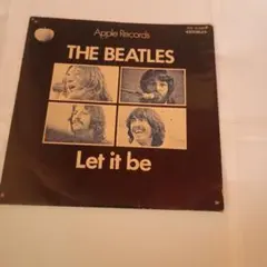 THE BEATLES Let it be 　紙ジャケ　レコード無しです。