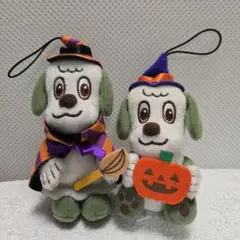 ワンワン ぬいぐるみマスコット 2体セット