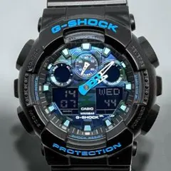 【 極美品 電池新品 】GA-100CB Ocean Blueの涼しげカモフラ 極美品 電池新品 】GA-100CB Ocean Blueの涼しげカモフラ - メルカリ