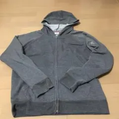 AIGLE グレー フルジップフーディ