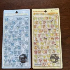 未使用、サンリオ、ボンボンドロップシール、2点セット