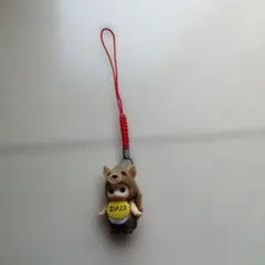 ご当地キユーピー　エゾリス 着ぐるみ ストラップ