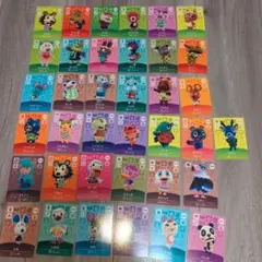【J】　あつ森　アミーボ　amiiboカード　まとめ売り　37枚　まとめ売り