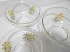 iwaki イワキ　パイレックス　グセット　野菜柄柄　昭和レトロ　ヴィンテージ iwaki イワキ パイレックス グセット 野菜柄柄 昭和レトロ