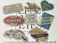 CLOSE YOUR EYES＊ステッカーセット