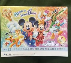 2026年 ディズニー壁掛けカレンダー