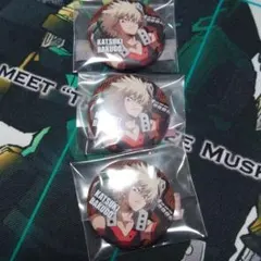 僕のヒーローアカデミア☆ヒーロー缶バッジ☆ポートレート☆爆豪