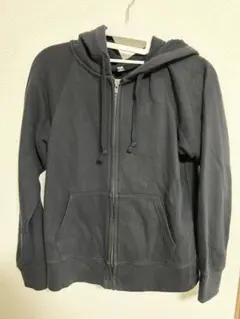 UNIQLO ユニクロ ジップパーカー ブラック