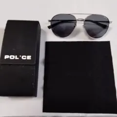 【レア】POLICE サングラス 専用ケース＋クロス付　ポリス S8953のサムネイル