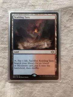 MTG 沸騰する小湖 Scalding Tarn 2枚セット - メルカリ
