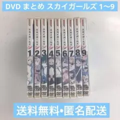 DVD まとめ スカイガールズ 1～9【動作確認済み】