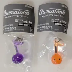 オタマトーン めじるしアクセサリー チャーム パープル オレンジ ガチャガチャ