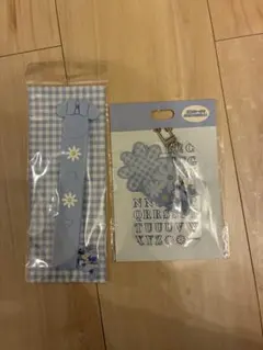 ミニーちゃん　キーチェーン　うちわグリップ