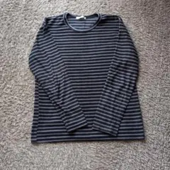 Y2K Archive ボーダー ロングスリーブTシャツ ブラウン ブラック 