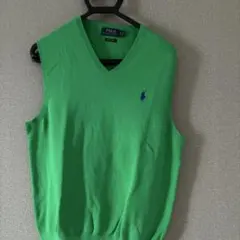 POLO RALPH LAUREN グリーン ベスト S