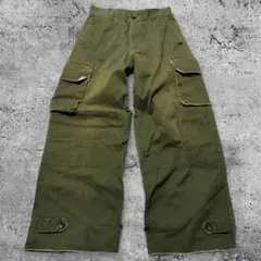 Soerte グランジ カーゴパンツ　ワークパンツ　ポケットY2K KHK