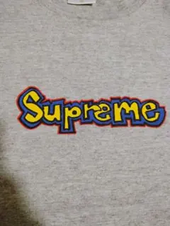 Supreme gonz logo tee シュプリーム Tシャツ ロゴ グレー