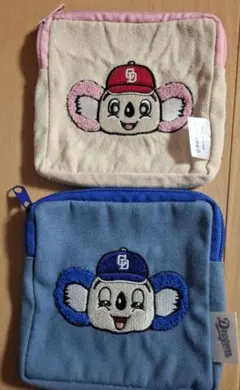 中日ドラゴンズ ドアラ サガラ刺繍ポーチ - メルカリ