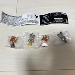ズートピア キャラクター 4体セットセミコンプ