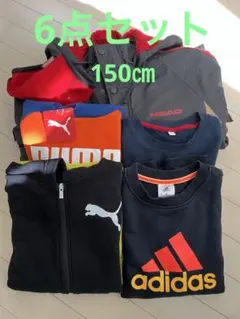 即発送　150㎝　adidas PUMA HEAD ベンチコート　トレーナー