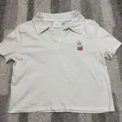 GU エスターバニー ホワイト Tシャツ ティーン　Lのサムネイル