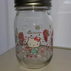 サンリオ 瓶 保存容器 ガラスボトル ジャー クッキー レア