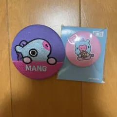 bt21 mang 缶バッジ