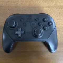 【ジャンク品】Nintendo Switch 純正 プロコントローラー ブラック