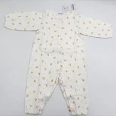 ♡*様 新品未使用タグ付 familiarカバーオール70サイズ 長袖 クマ　ピ