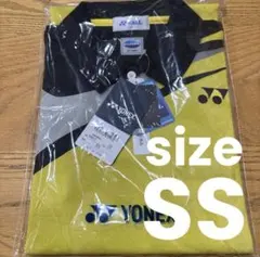 【新品未使用】YONEX テニスウェア ユニセックス サイズSS ライトイエローのサムネイル