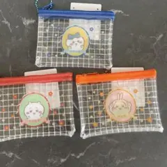 【新商品】ちいかわ ミニメッシュポーチ2 ハチワレ　うさぎ　キャンドゥ