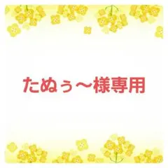 たぬぅ〜様専用