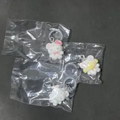 サンリオ めじるしアクセサリー ふわふわスノー キティ ポチャッコ プリン