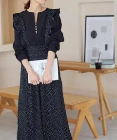 【KOBE LETTUCE（コウベレタス）】2wayフリルショルダーサロペットのサムネイル