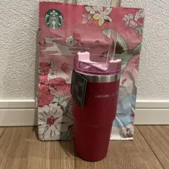 新品未使用★スタバ× STANLEY 3WAYステンレスタンブラービビッドピンク