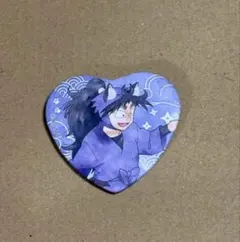 忍たま　ナンジャ　猫屋敷で大捜索の段　ハート缶バッジ　兵助