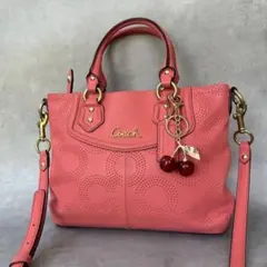 COACH Ashley Vintage Boston Bag mini y2k - メルカリ