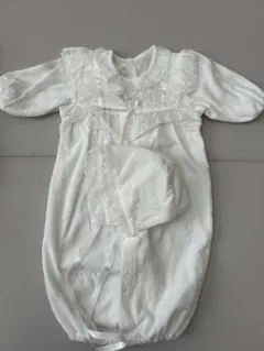 ホワイト セレモニースーツ 帽子付き