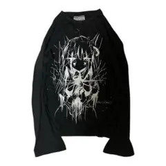 00s y2k ダークコア お兄系 opium 地雷系 キャラt 裏原宿 平成