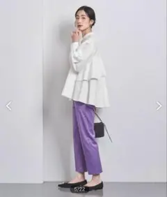 UNITED ARROWS バックフレアバルーンブラウス 36