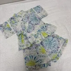 apres les cours 甚平 花火模様 90