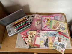 Hello Kitty 色鉛筆とノートセット