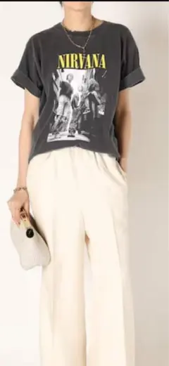 GOOD ROCK SPEED NIRVANA フォトプリント Tシャツのサムネイル
