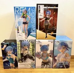 Re:ゼロ レム フィギュア 6体セット まとめ売り
