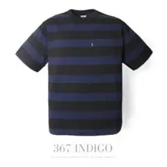 Schott　ワイドボーダー ポケットTシャツ