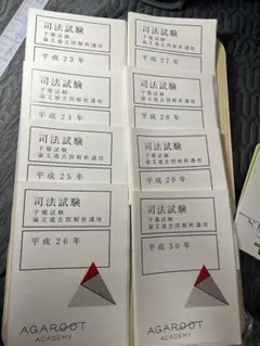 司法試験論文過去問解析講座11冊セット 2026年合格目標】司法試験｜司法試験 論文過去問解析講座 | アガルート
