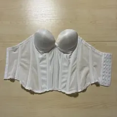 ホワイト コルセット ブライダルインナー C70